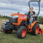Microtracteur Kubota B2201DW 20 CV diesel – transmission mécanique