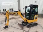 Mini pelle Caterpillar 301.6 diesel 1.9T – 3 godets