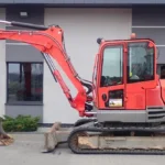 Mini pelle JCB 85 Z diesel 8.5T – 3 godets – cabine climatisée