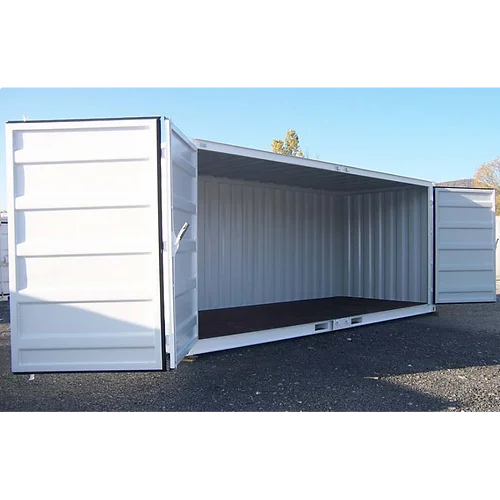 ct4.webp Container maritime 20 Pieds Open Side – Structure Acier Corten – Portes 270° – Image 1