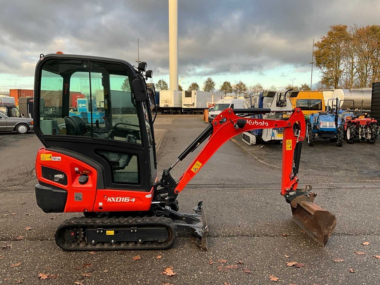 dd6.jpg Mini pelle Kubota KX016-4 diesel 1.62T – TP – Image 1