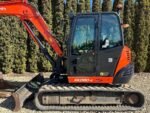 Mini pelle Kubota KX080-4 diesel 8,27T – TP et travaux agricoles – Image 4