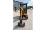 Mini pelle JCB 8016 diesel 1.7t – 3 godets – chenilles caoutchouc – Image 8