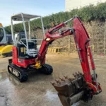Mini pelle Komatsu PC18MR-3 diesel 1.91T – graissage centralisé