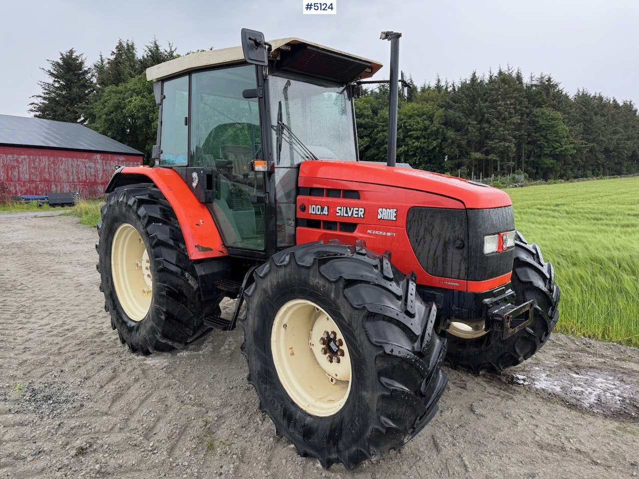 2001 Same Silver 90 Tracteur agricole SAME Silver 90 4x4 diesel – relevage hydraulique – Image 1