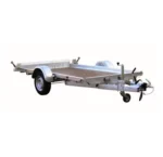 Remorque plateau Lider 32670 2 essieux – charge 2500 Kg