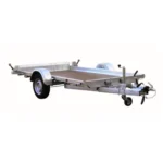 Remorque plateau Lider 32670 2 essieux – charge 2500 Kg