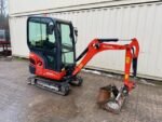 Mini pelle Kubota KX016-4 diesel 1.62t – cabine équipée